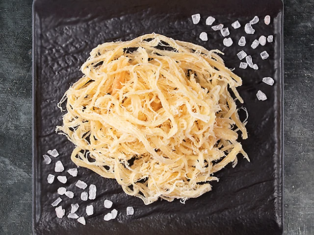 СТРУЖКА КАЛЬМАРА СОЛОНО-СУШЕНА, 50Г