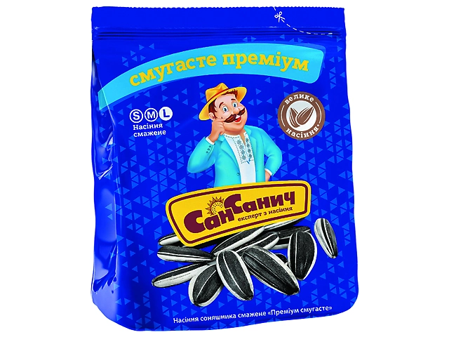 Насіння Сан Санич "Преміум Смугасте" не солоне (L) 95г