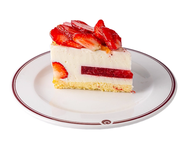 Торт йогуртовий із полуницею