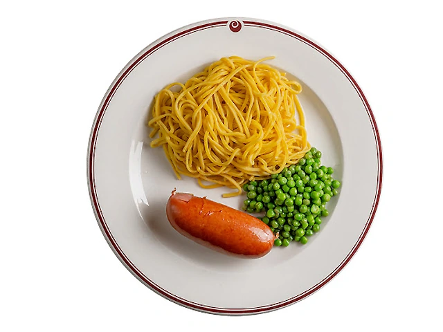 Сарделька + гарнір