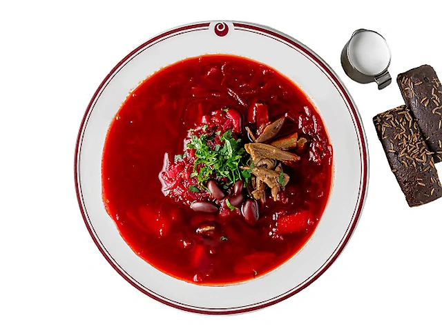 Борщ червоний пісний