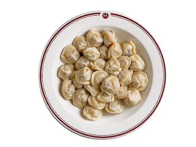 Пельмені зі свининою та телятиною