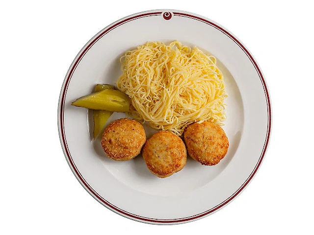 Котлети  з індички + гарнір