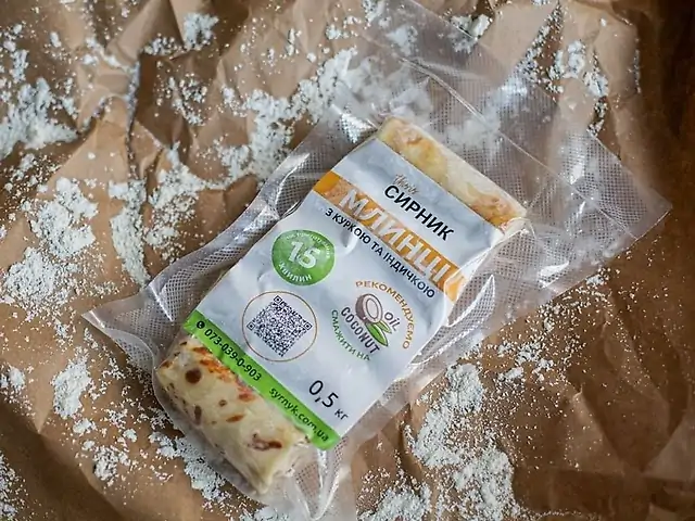 Заморозка Млинці з куркою та індичкою