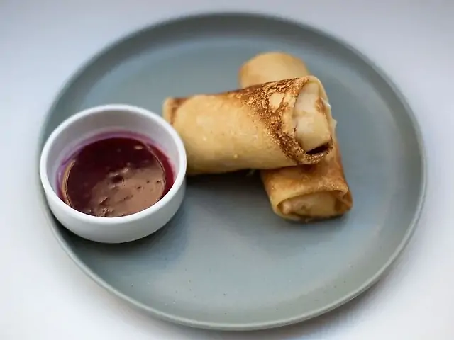 Млинці солодкі творожні