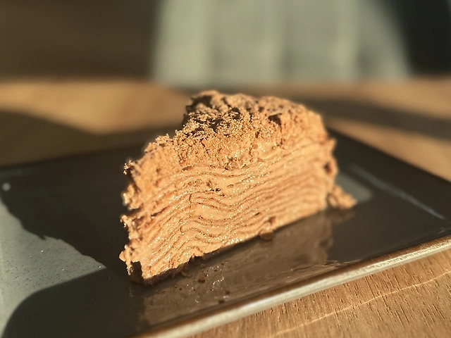 Наполеон шоколадний