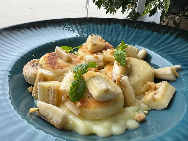 Сирники з бананом