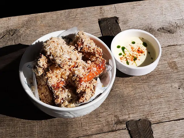 Батат фрі з пармезаном