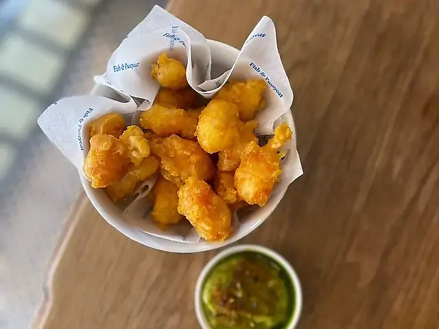 Креветки темпура з гуакамоле