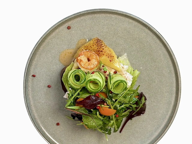 Тост із креветкою