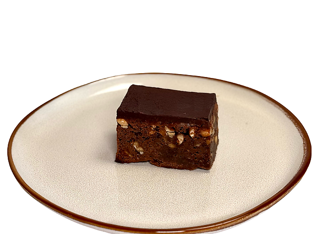 Брауні з підсоленим фундуком