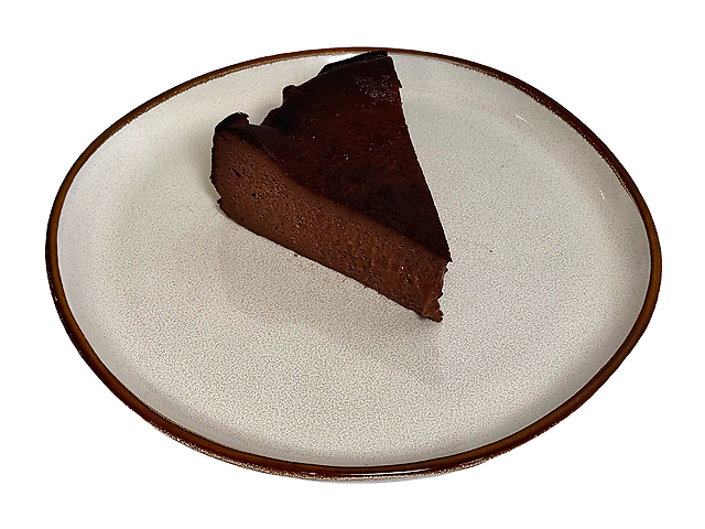 Баскський чізкейк шоколадний