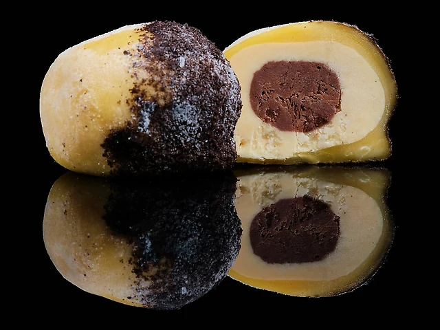 Mochi banana chocolate