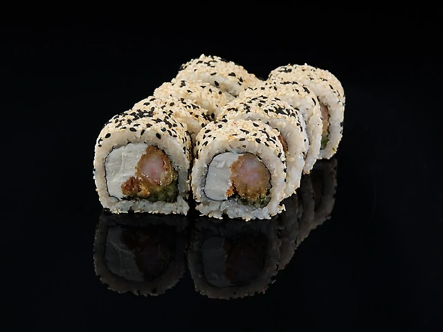 California roll in sesame