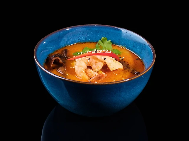 Tom Yum with seafood