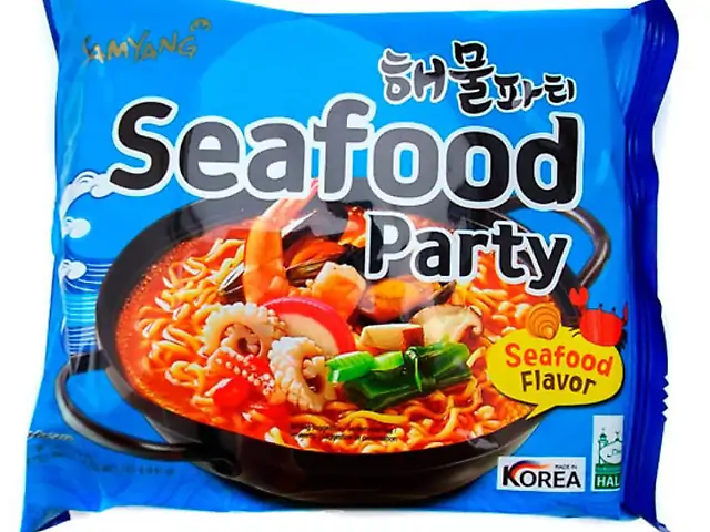 Локшина швидкого приготування з морепродуктами Seafood Party SAMYANG
