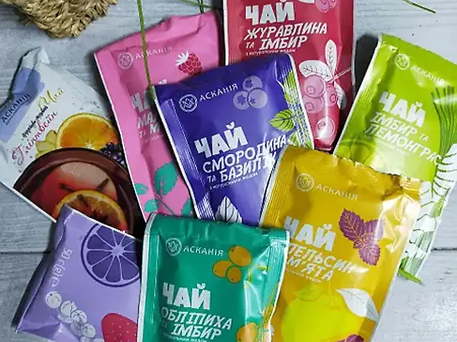 Tea fruit with honey