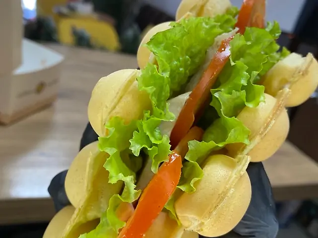 Вафля з куркою