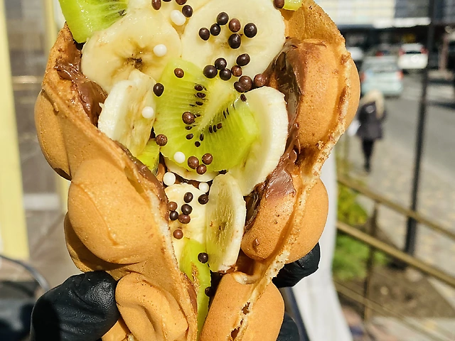 Вафля банан-ківі