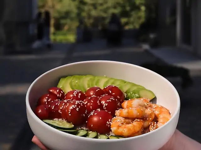 Боул з креветкою