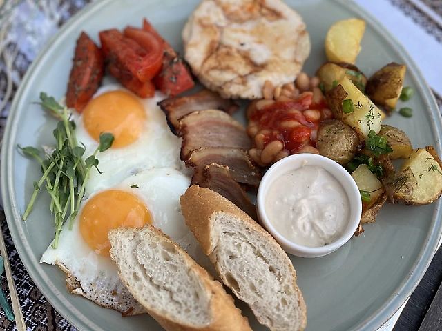 Ukrainian breakfast