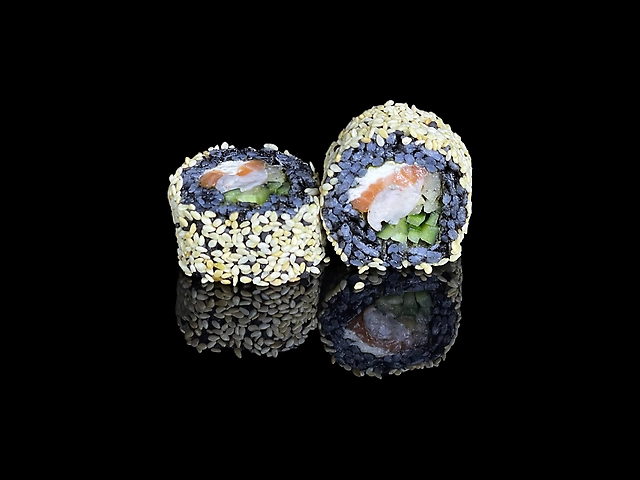Black Tiger Roll у кунжуті (8 шт.)