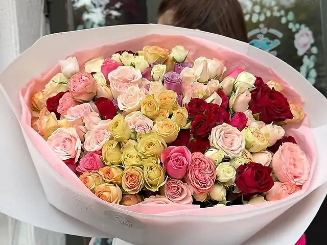 Мікс кущової троянди