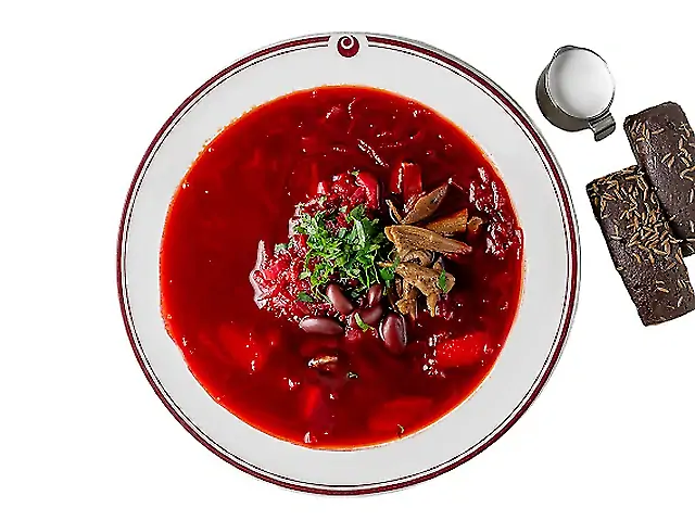 Борщ червоний пісний