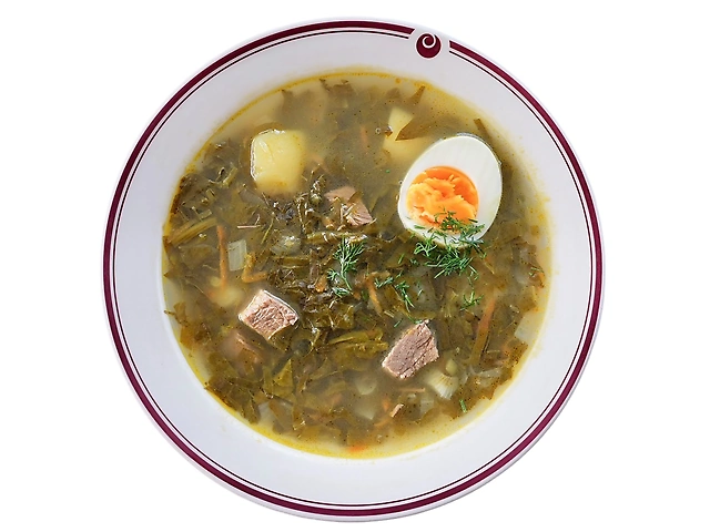 Борщ зелений