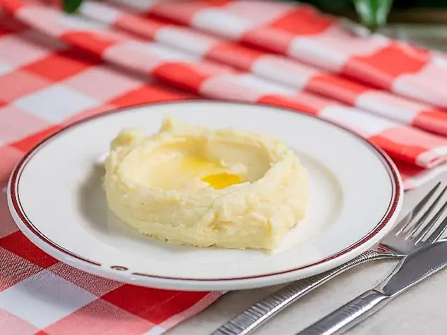 Картопляне пюре з вершковим маслом