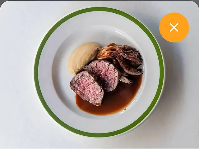 Філе Миньйон з кремом з цвітної капусти