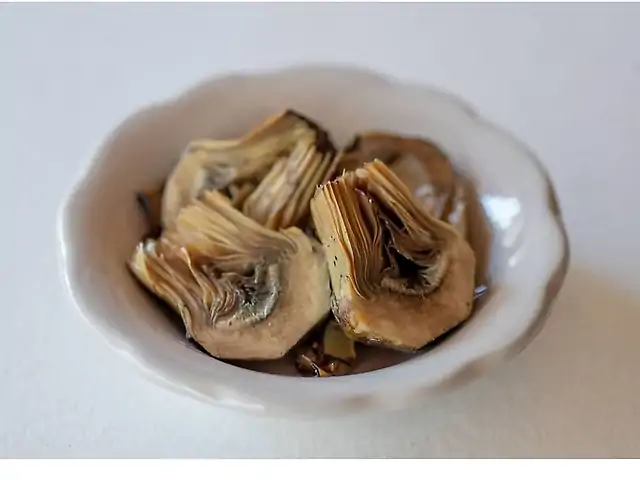 Мариновані артишоки гриль