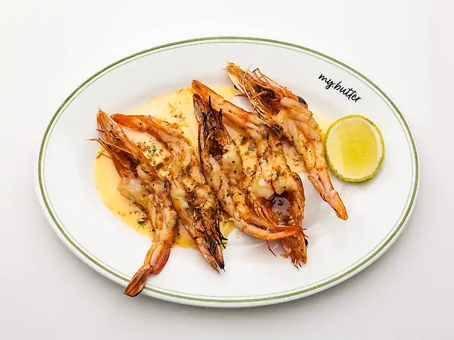 Креветки у соусі "Кафе Де Парі"