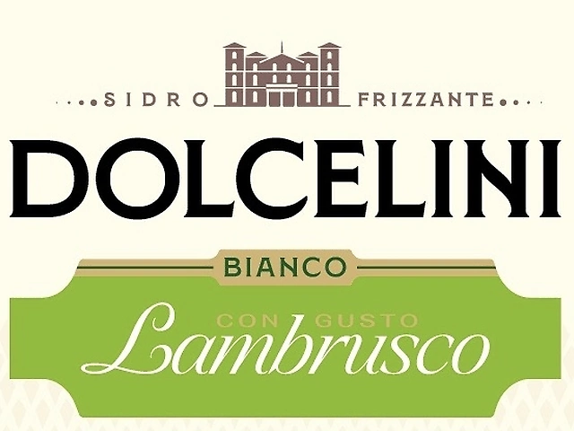 Сидр Дольчеліні Бʼянко зі смаком Ламбруско