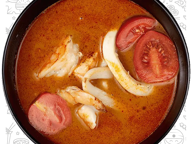 Том ям з морепродуктами 🌶
