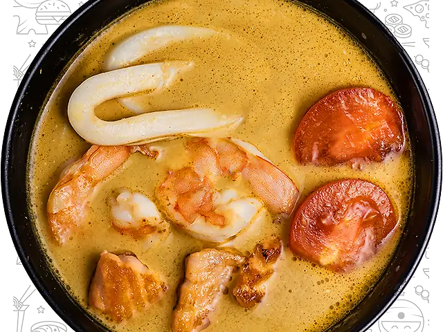 Каррі суп з куркою 🌶