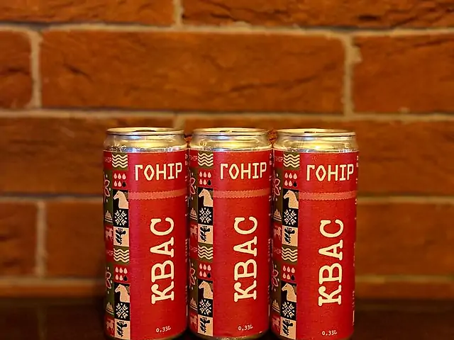 Крафтовий квас від Гонір