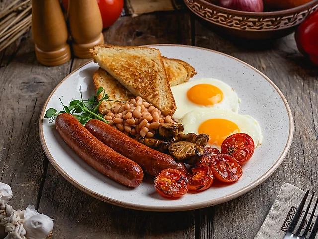 Яєчня по - селянськи