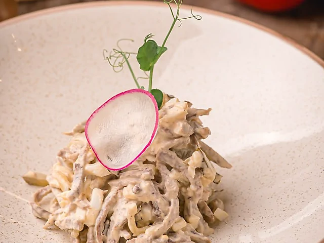 Салат з язиком