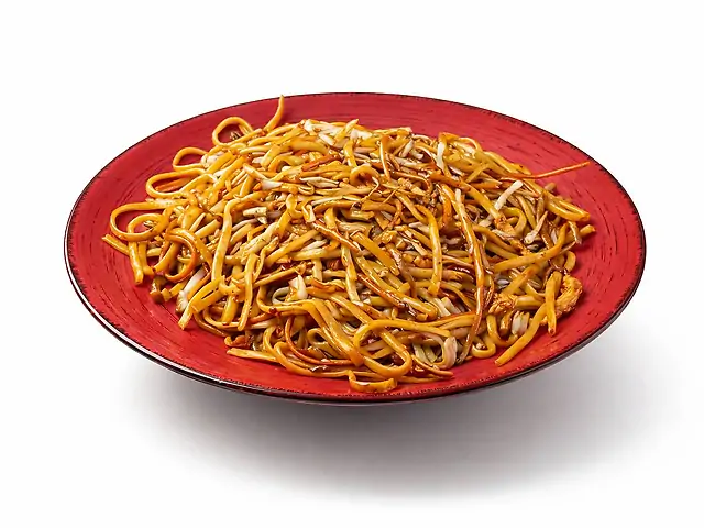 123 Смажена локшина з куркою та овочами