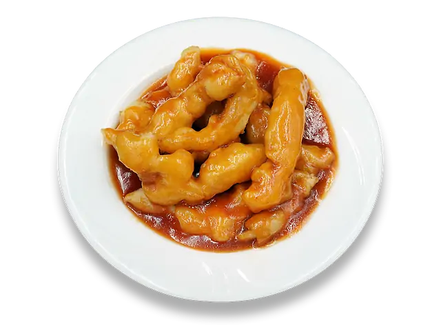 61 Куряче філе в кисло-солодкому соусі