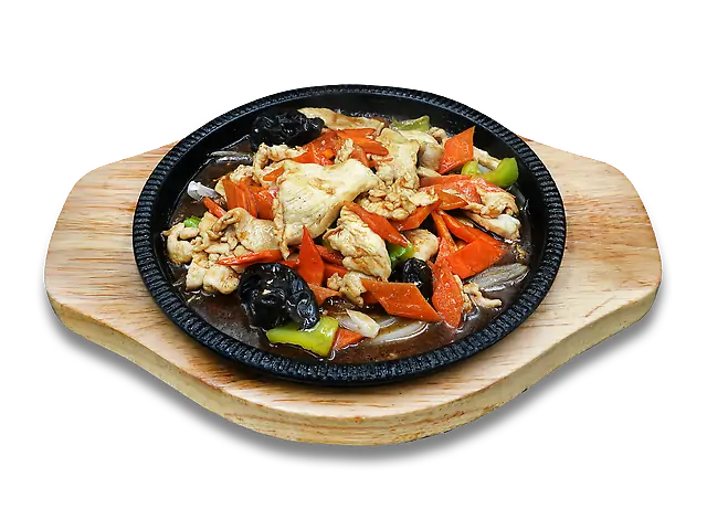 64 Куряче філе на розпеченому підносі