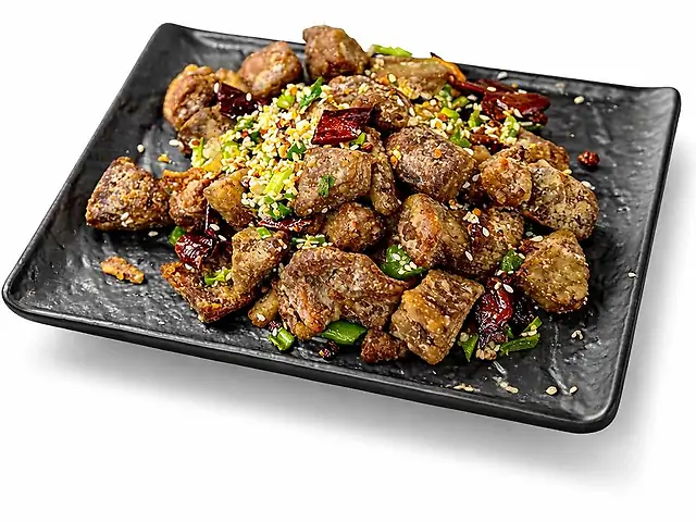 72 Смажена яловичина з червоним перцем