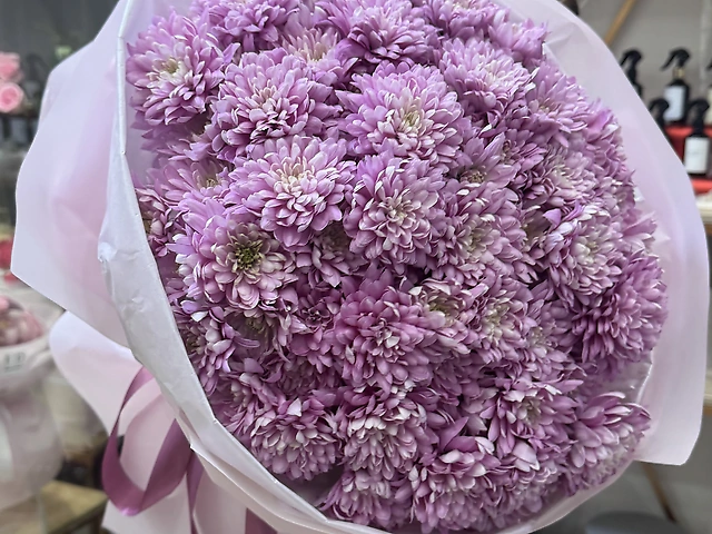 Букет хризантем