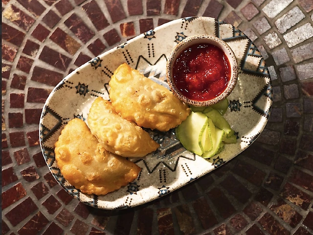 міні чебуреки з кавирмою