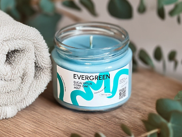 Candle Evergreen