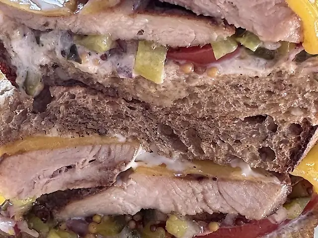 Pork Steak Sandwich