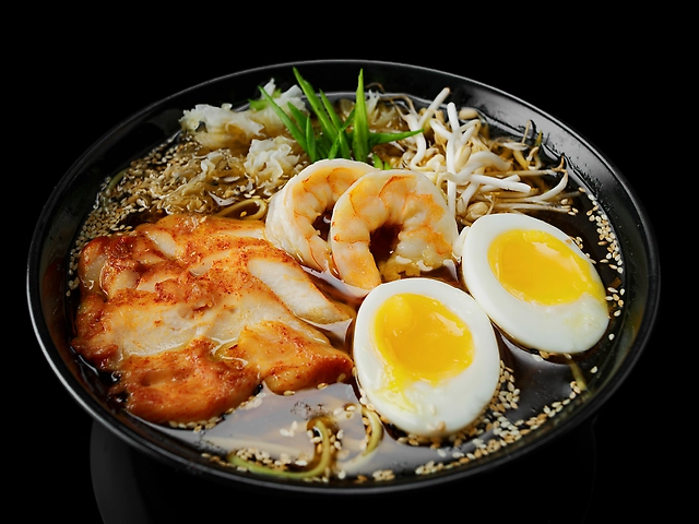Ramen with chicken