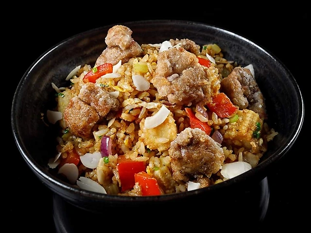 Rice with duck