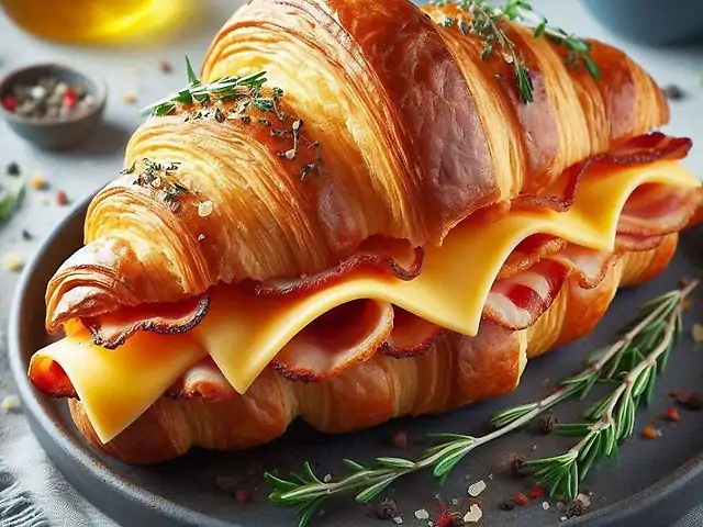 Круасан шинка та сир